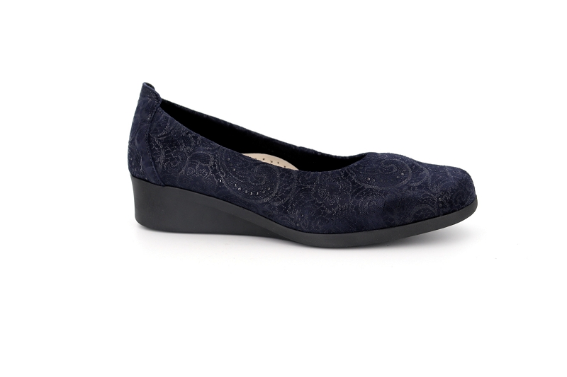 Hirica ballerines dune bleu