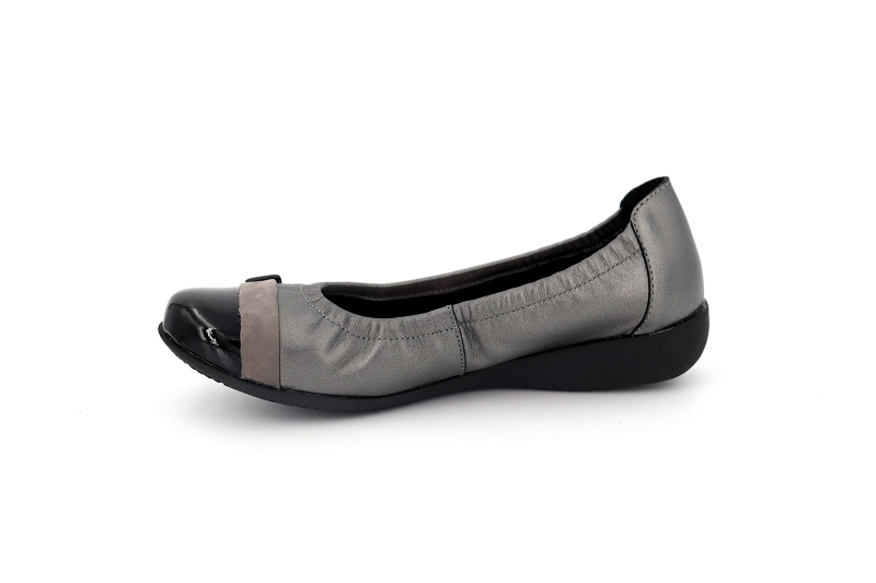 Hirica ballerines liza argent8504301_3