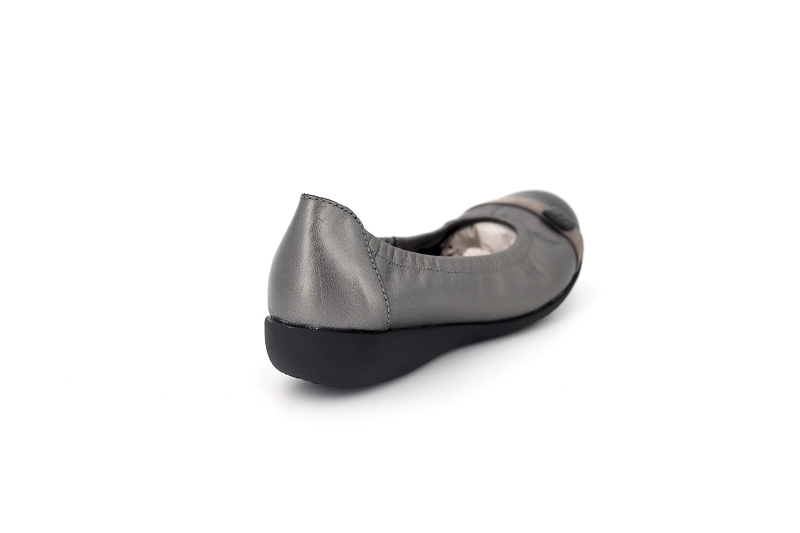 Hirica ballerines liza argent8504301_4