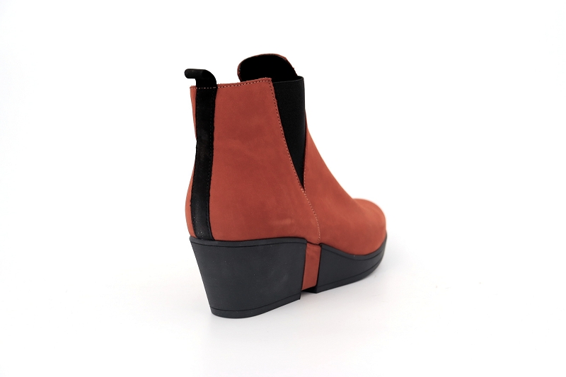 Hirica boots et bottines calie orange8508501_4