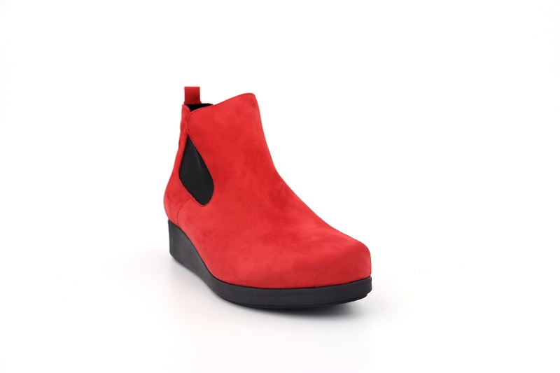 Hirica boots et bottines boreale rouge8508701_2