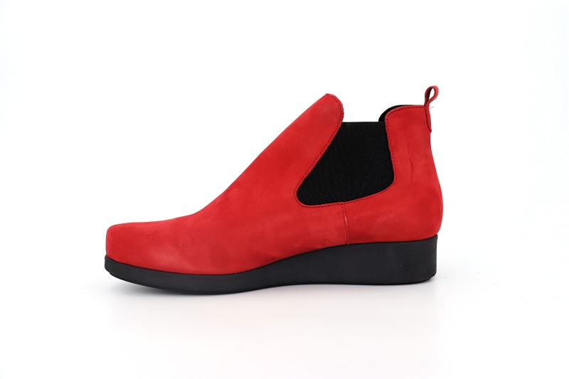 Hirica boots et bottines boreale rouge8508701_3