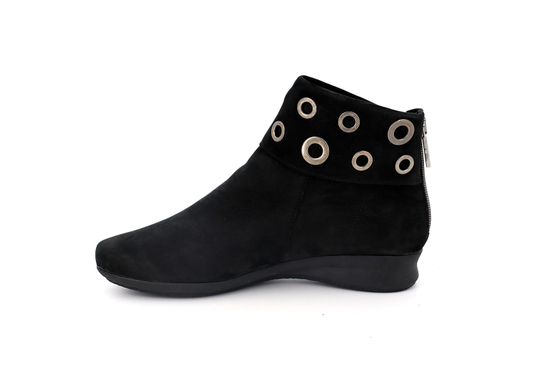 Hirica boots et bottines romagne noir8509401_3