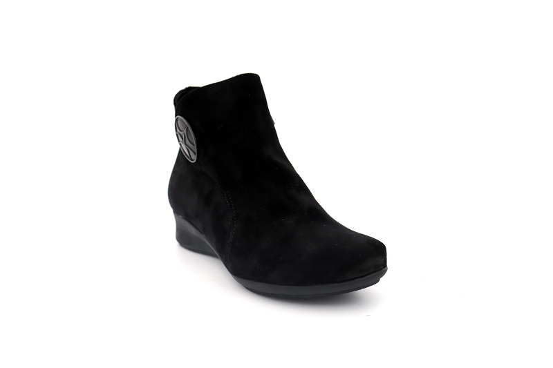 Hirica boots et bottines romarine noir8509601_2