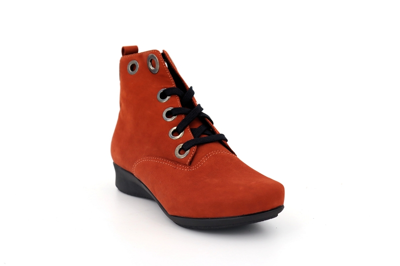 Hirica boots et bottines robbie orange8510601_2