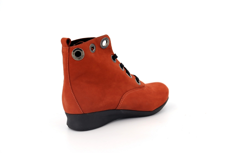 Hirica boots et bottines robbie orange8510601_4
