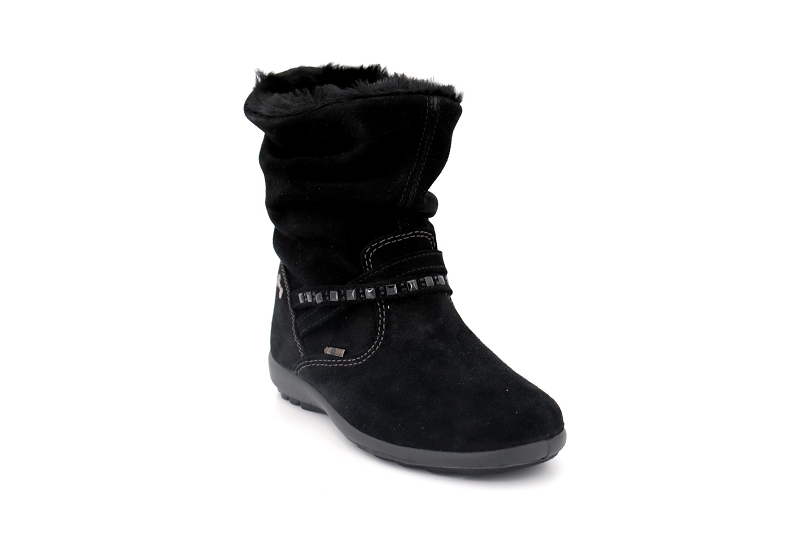 Primigi boots et bottines 8571100 glossy 2 noir8511901_2