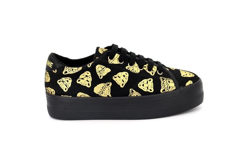 No name baskets plato sneaker noir