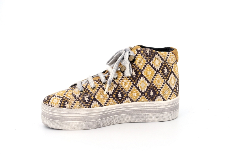 No name baskets montantes plato high cut jaune8516201_3