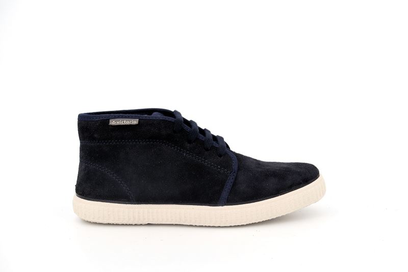 Victoria baskets montantes damier 06760 bleu