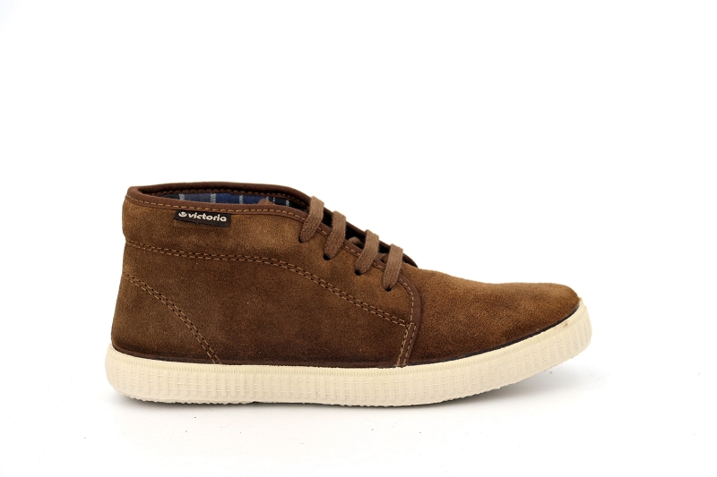Victoria baskets montantes damier 06760 marron