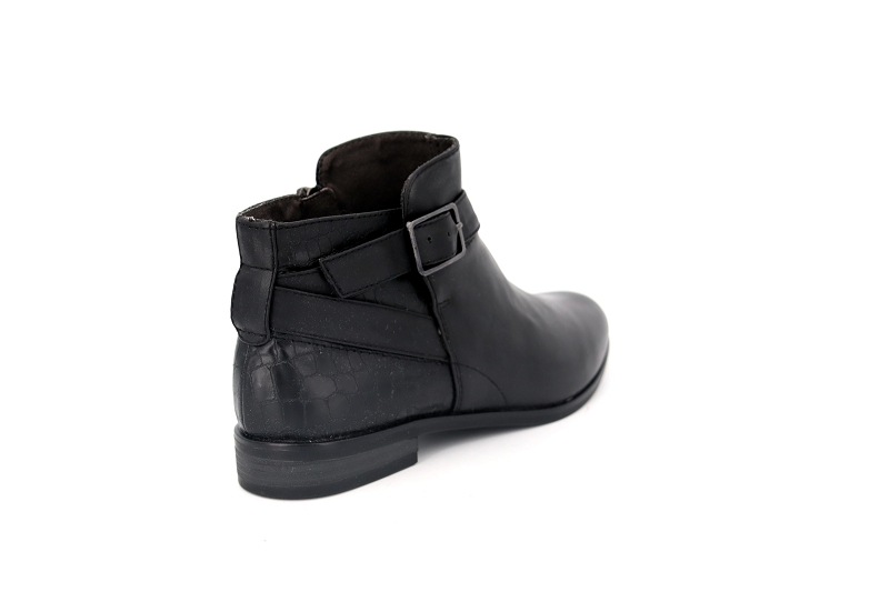 Tamaris boots et bottines croco noir8527401_4