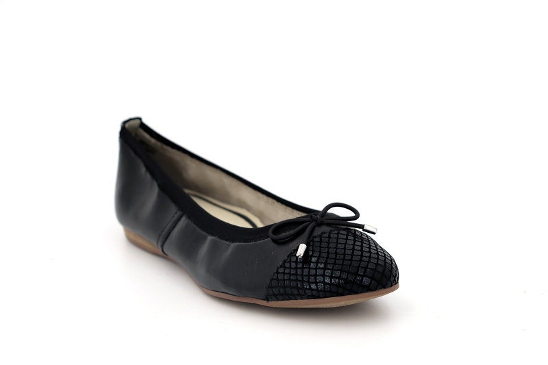 Tamaris ballerines ankara noir8528801_2