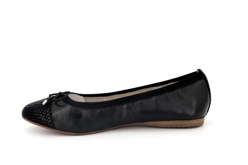 Tamaris ballerines ankara noir8528801_3