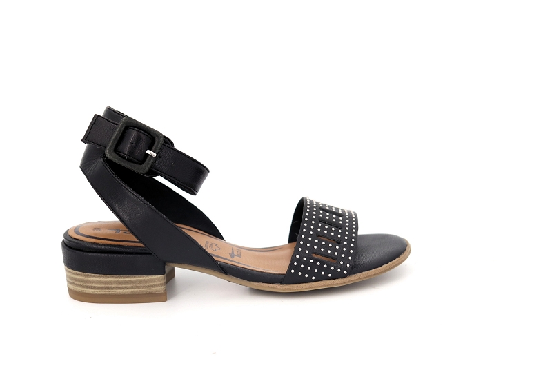 Tamaris sandales nu pieds nina noir