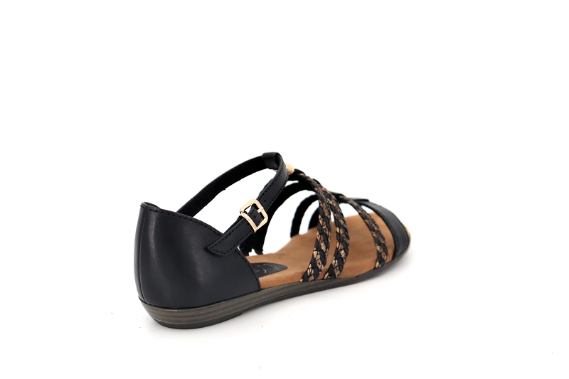 Tamaris store sandales nu pieds julia noir8530001_4