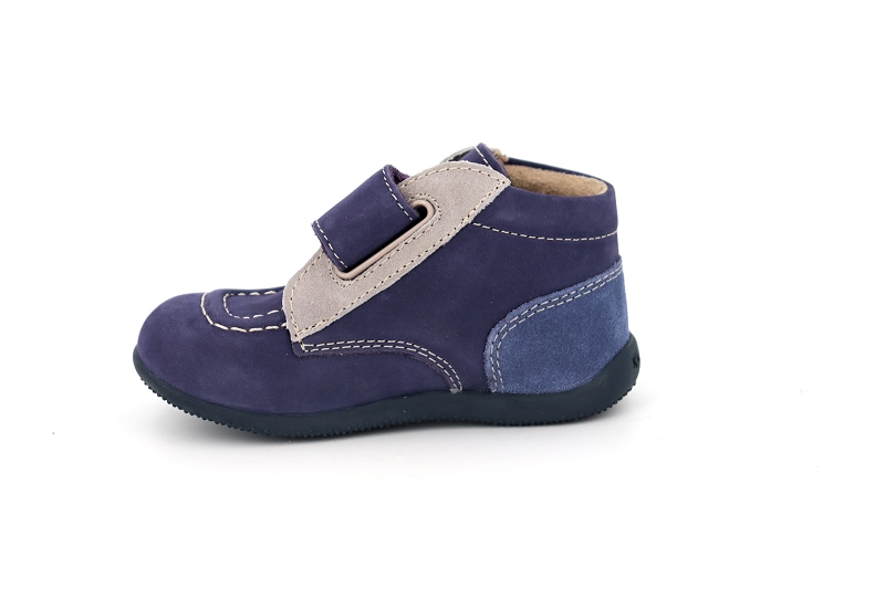 Kickers enf chaussures a scratch bono bleu8531701_3