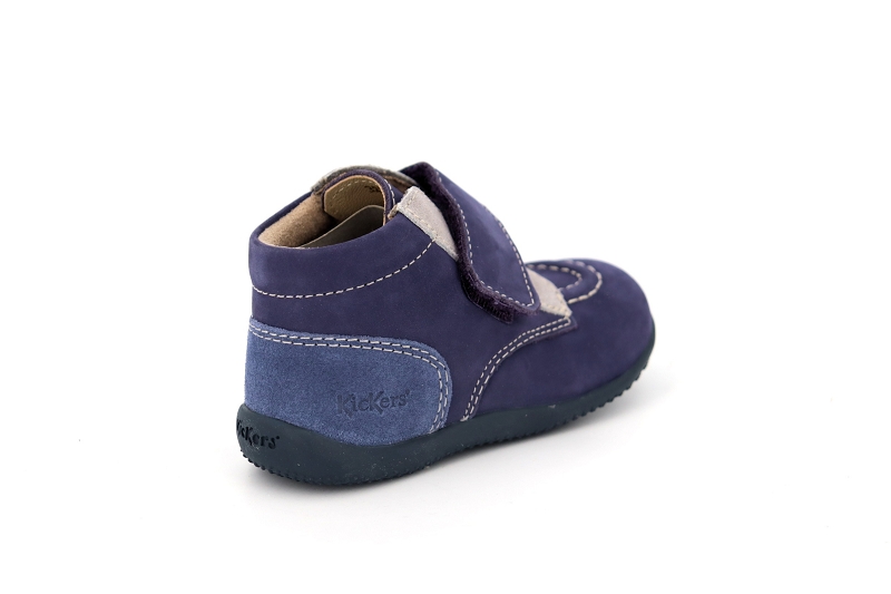 Kickers enf chaussures a scratch bono bleu8531701_4