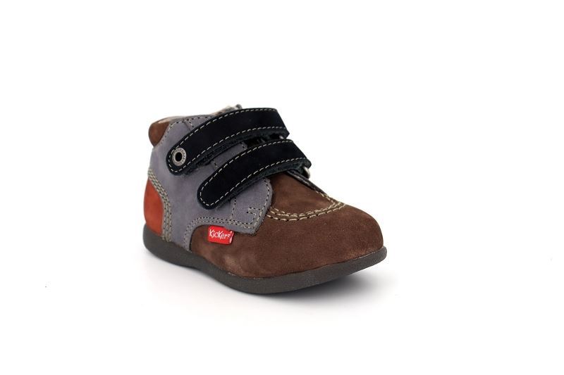 Kickers enf chaussures a scratch babyscratch marron8533301_2