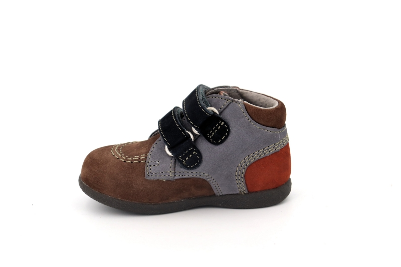 Kickers enf chaussures a scratch babyscratch marron8533301_3