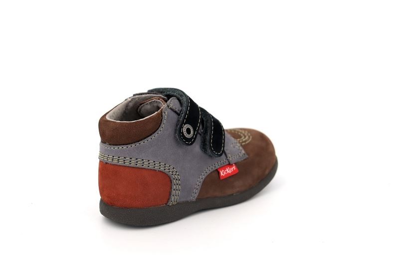 Kickers enf chaussures a scratch babyscratch marron8533301_4