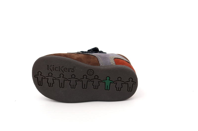 Kickers enf chaussures a scratch babyscratch marron8533301_5