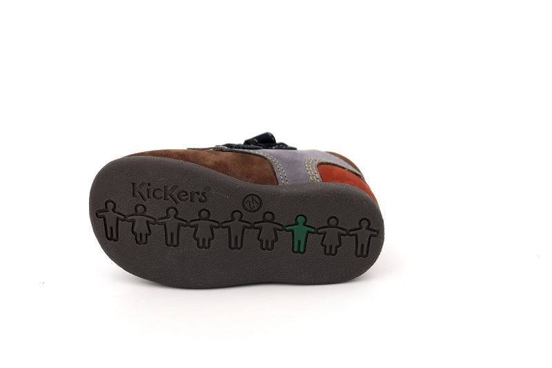 Kickers enf chaussures a scratch babyscratch marron8533301_5