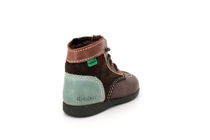 Kickers enf boots et bottines babyski marron8534001_4