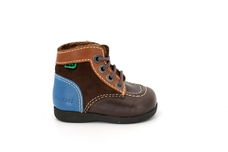 Kickers enf boots et bottines babyski marron