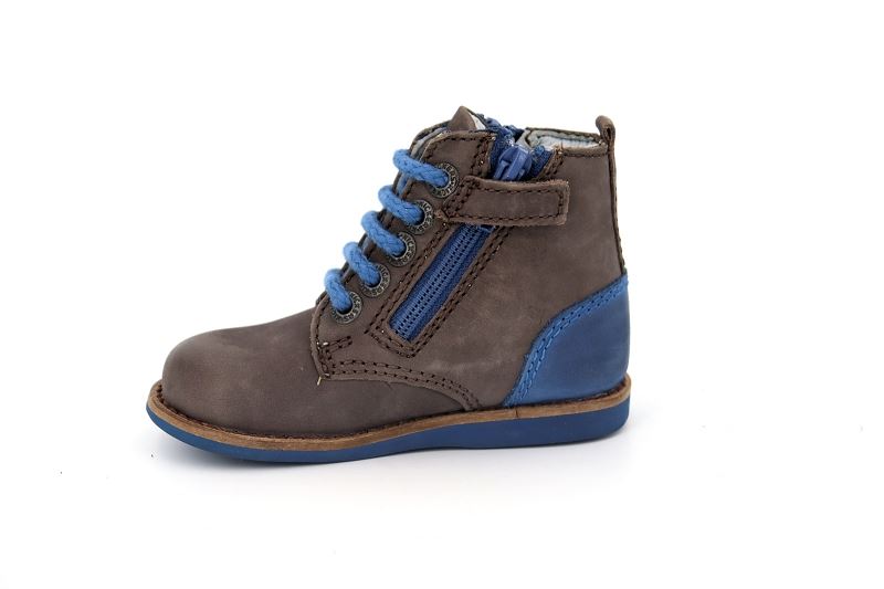 Kickers enf boots et bottines yanin marron8534201_3