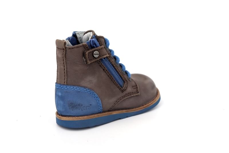 Kickers enf boots et bottines yanin marron8534201_4