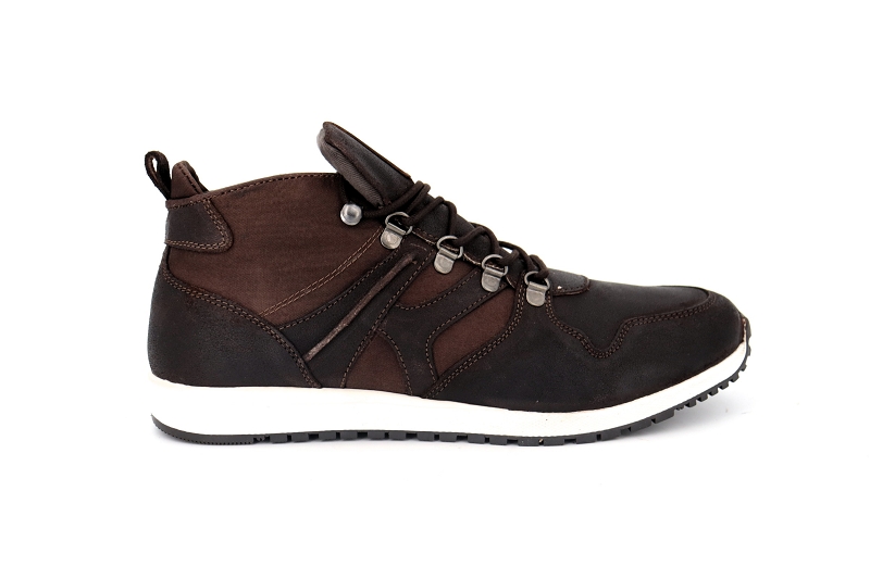 Kickers baskets montantes nielatreck marron