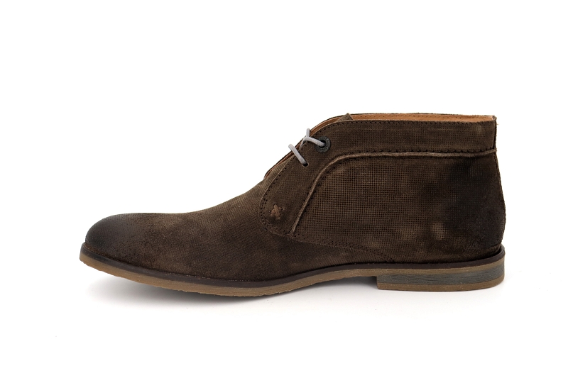 Kickers boots et bottines flaval marron8535201_3