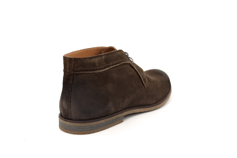 Kickers boots et bottines flaval marron8535201_4
