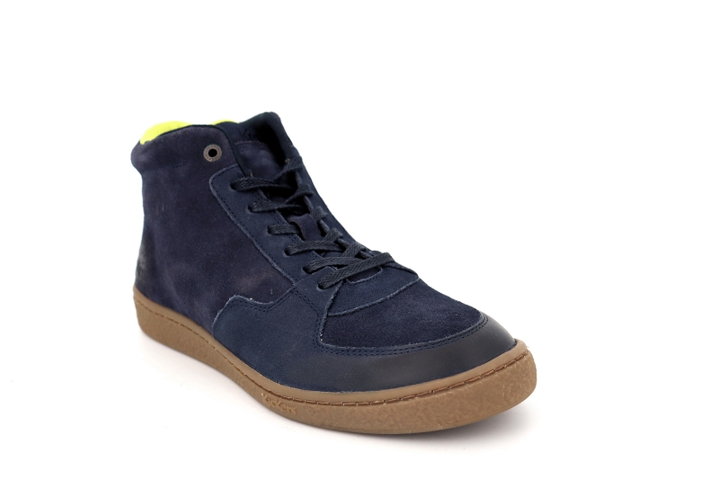 Kickers baskets montantes sarevien bleu8536301_2