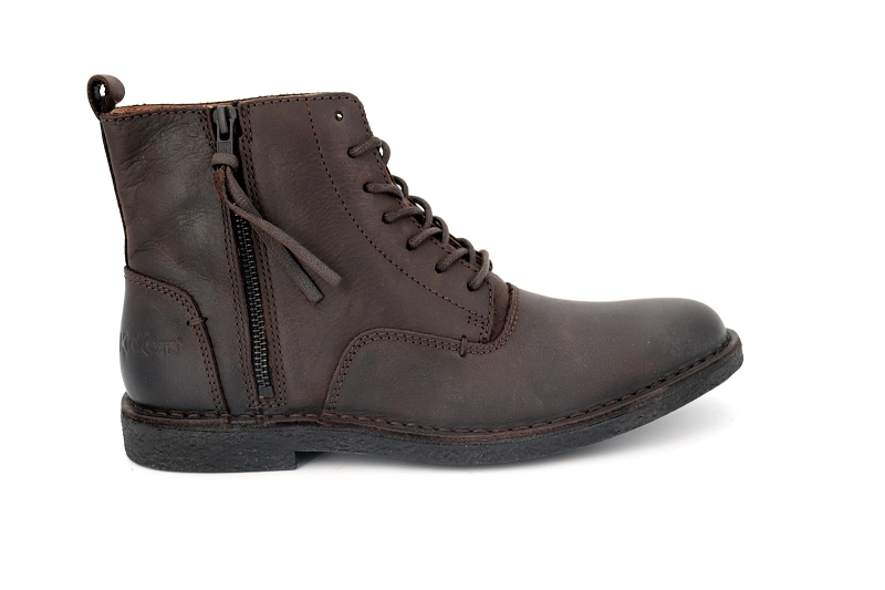 Kickers boots et bottines mistical marron