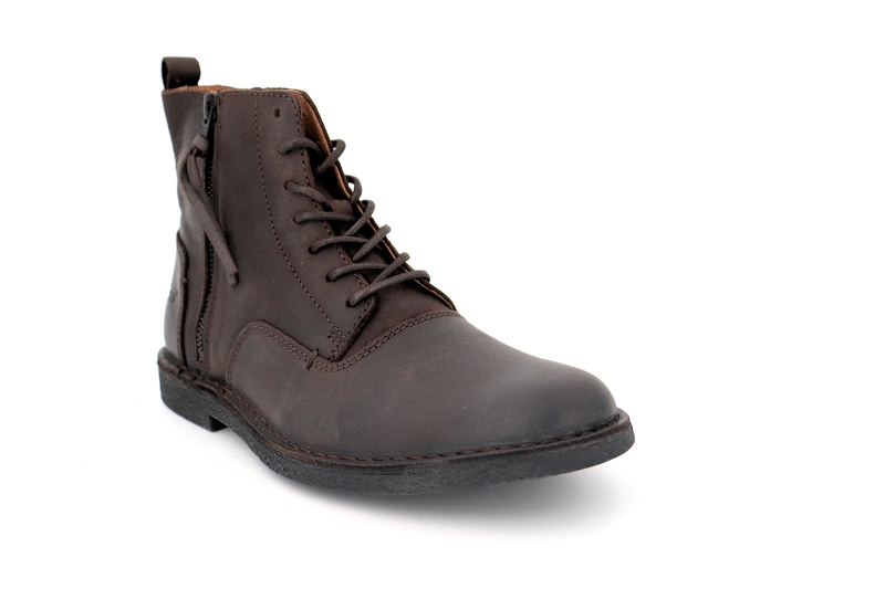 Kickers boots et bottines mistical marron8536401_2