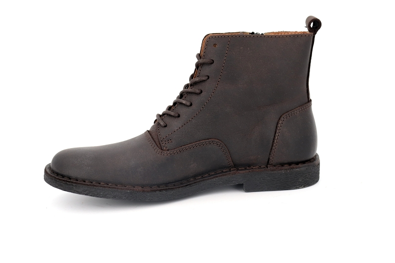 Kickers boots et bottines mistical marron8536401_3