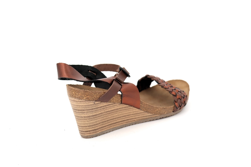 Kickers sandales nu pieds splendid marron8536801_4