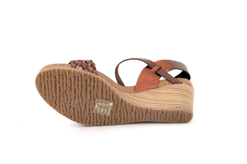Kickers sandales nu pieds splendid marron8536801_5
