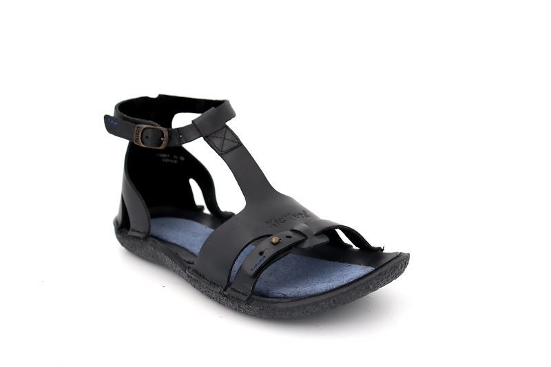 Kickers sandales nu pieds preppy noir8536801_2