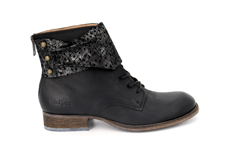 Kickers boots et bottines punkyzip noir