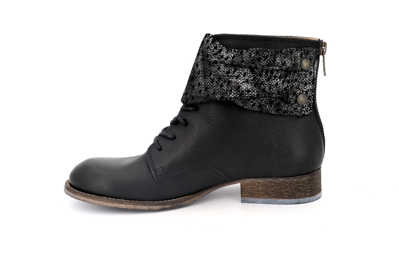 Kickers boots et bottines punkyzip noir8537101_3