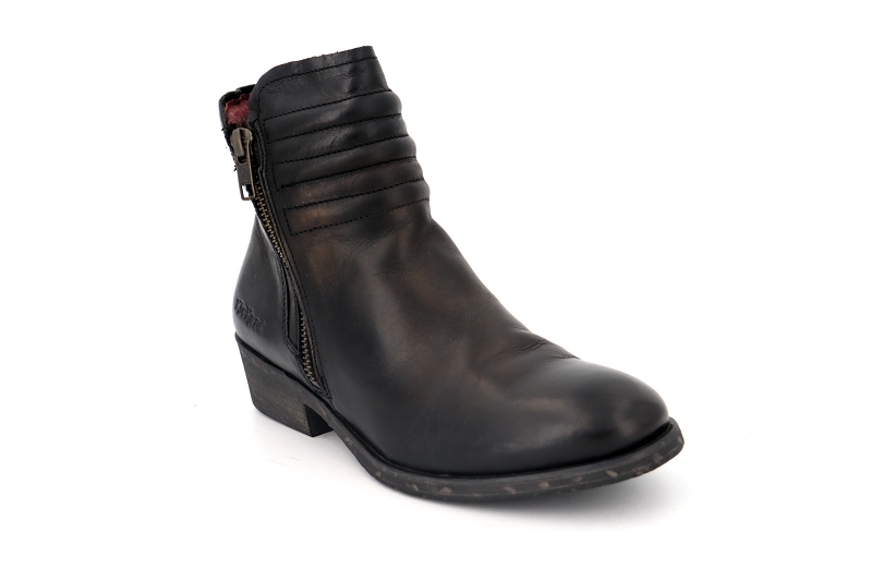 Kickers boots et bottines amoto noir8537201_2