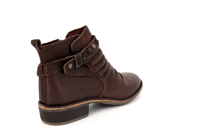 Kickers boots et bottines great marron8537501_4