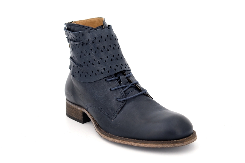 Kickers boots et bottines punkyzip bleu8538101_2