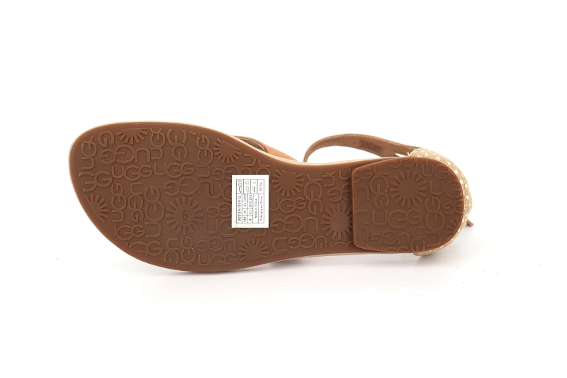 Ugg sandales nu pieds tarra burlap marron8545301_5