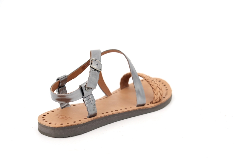 Ugg sandales nu pieds jordyne argent8546101_4