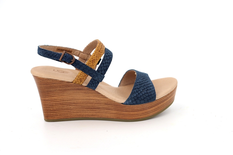 Ugg sandales nu pieds lira bleu