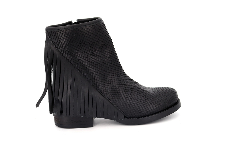 Reqins boots et bottines curtis noir